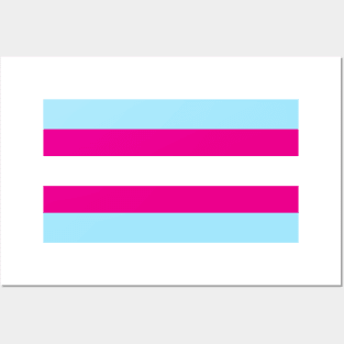 Transgender Pride Flag Posters and Art